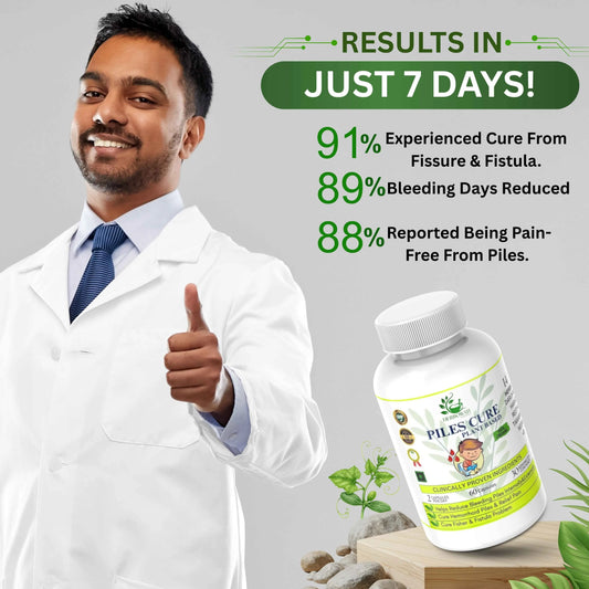 Piles Cure Capsules (60 Caps)
