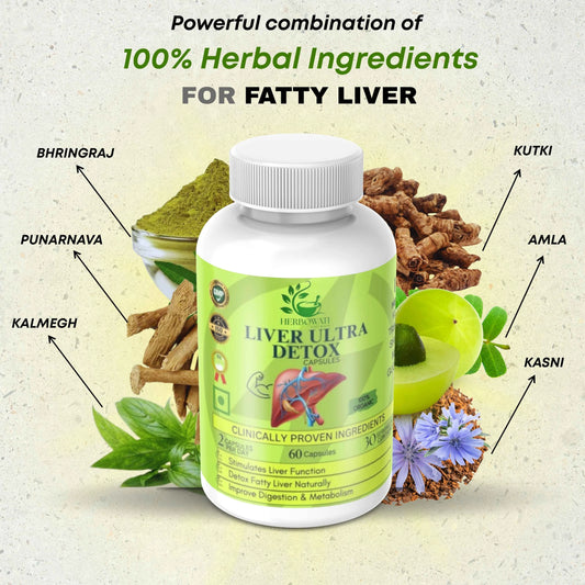 Liver Ultra detox - Best Ayurvedic medicine for fatty liver (Grade 1, 2 & 3)