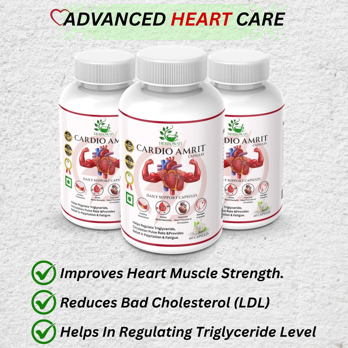 Cardio amrit capsules (60 Caps)