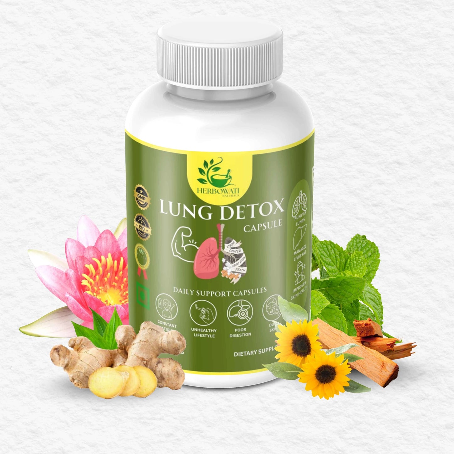 Lung Detox capsules (60 Caps)