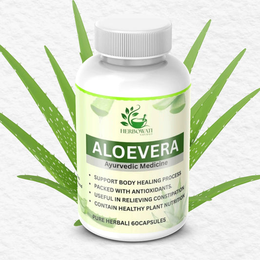 Aloe Vera Ayurvedic Capsules (60 Caps)