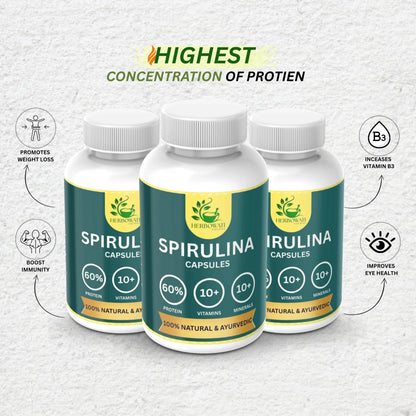 Spirulina Capsules (60 Caps)