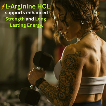 L-Arginine HCL (30 Caps)