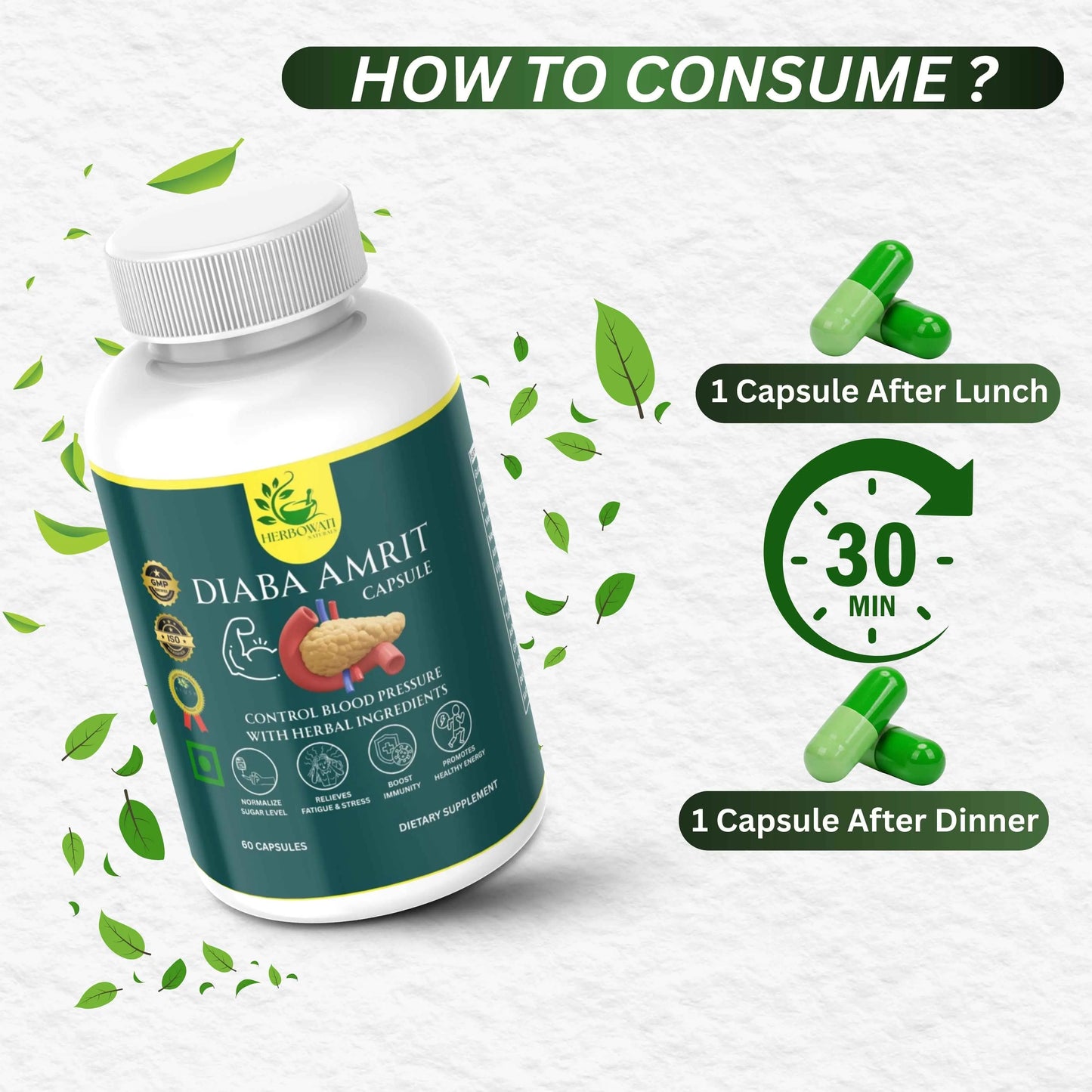 Diaba Amrit Capsules (60 Caps)